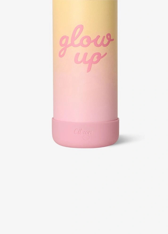 350ml Insulated Water Bottle - Glow Up Pink/Yellow