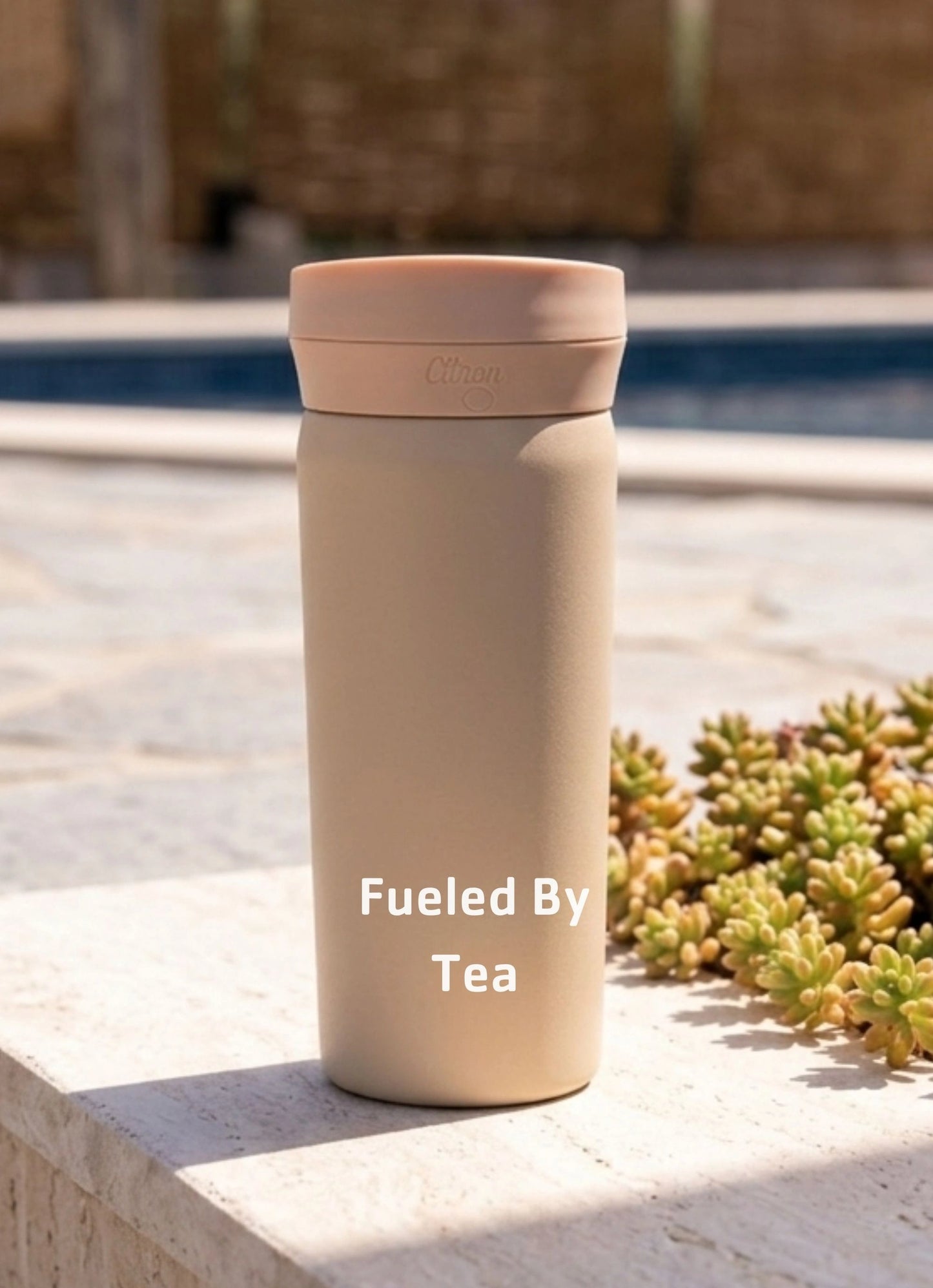 Travel Mug 450ml - Beige
