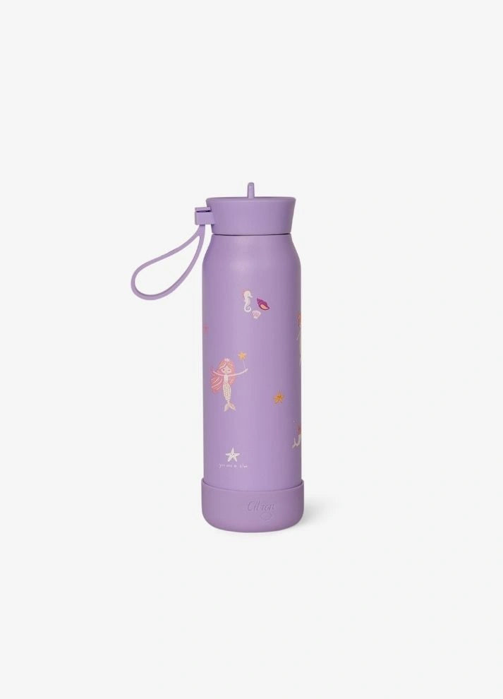 350ml Insulated Water Bottle - Mermaid