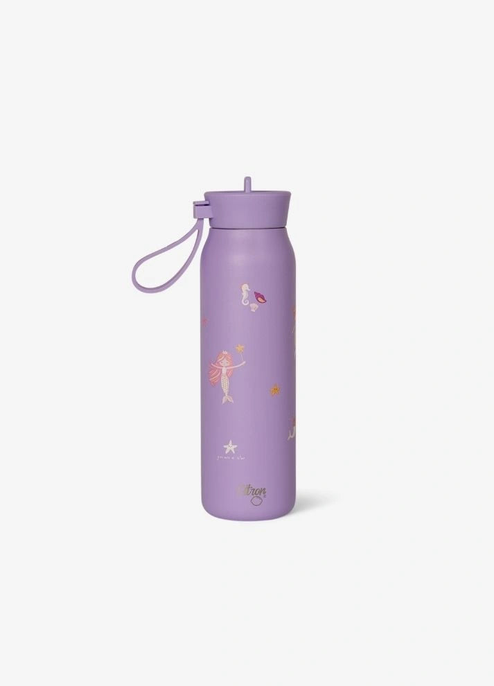 350ml Insulated Water Bottle - Mermaid