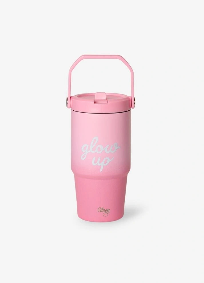Insulated Tumbler 600ml - Glow Up Pink