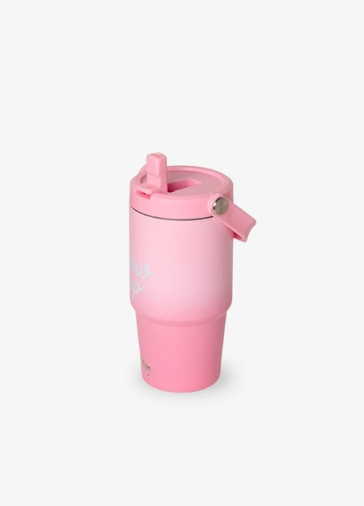 Insulated Tumbler 600ml - Glow Up Pink