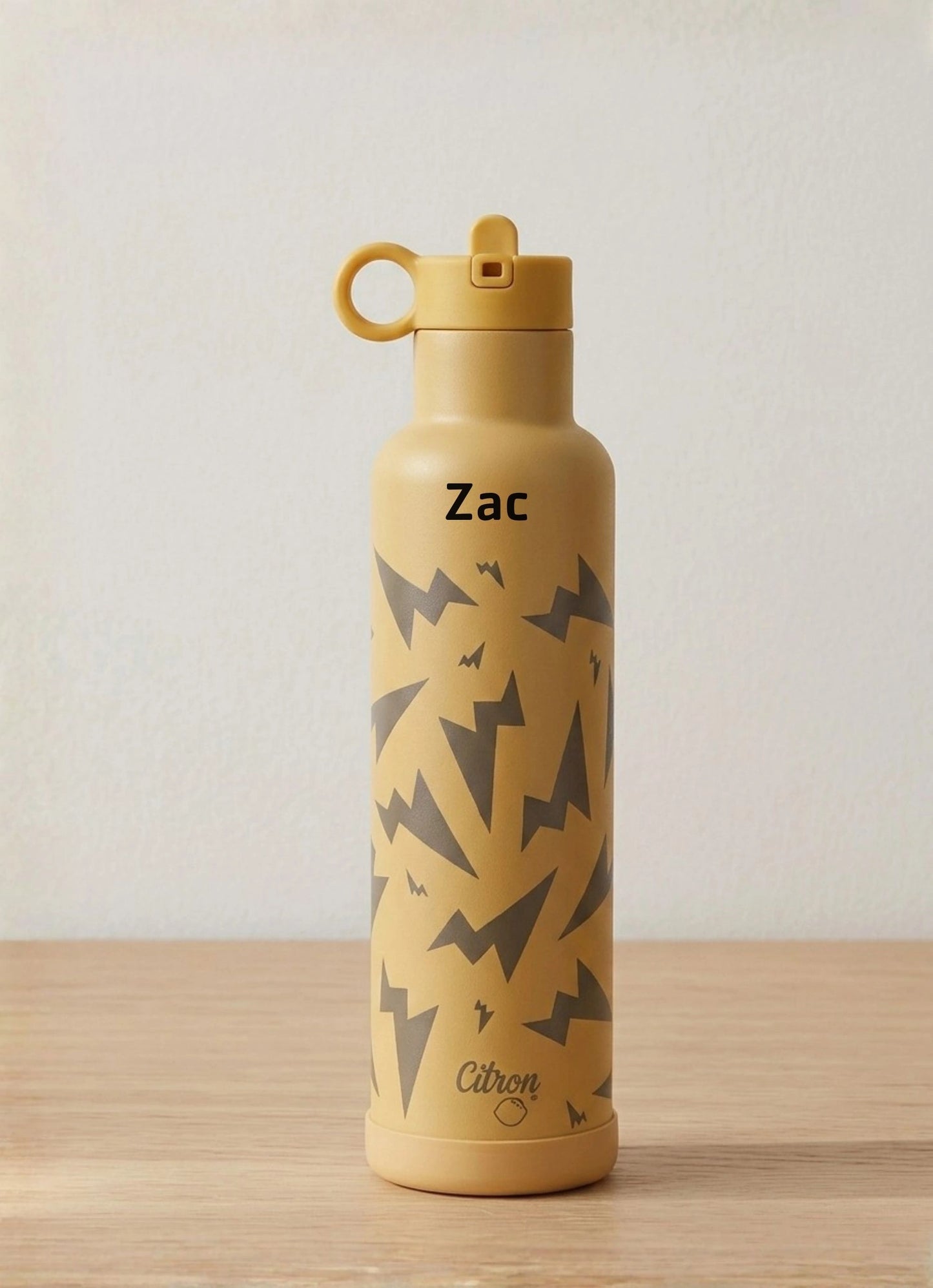 750ml Insulated Water Bottle - Thunder Yellow