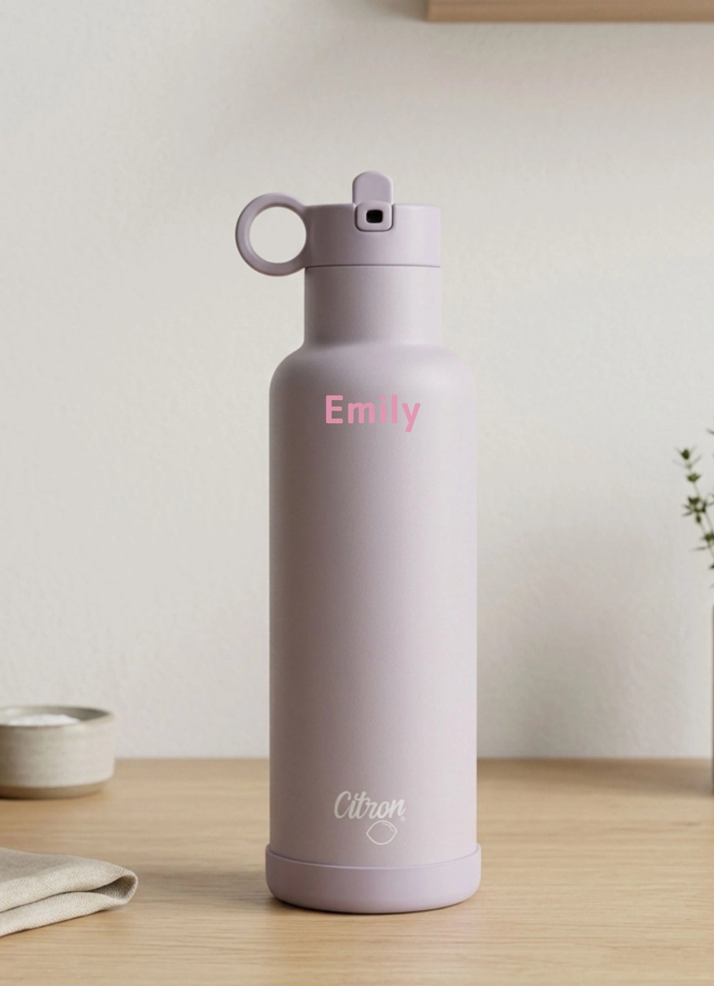 750ml Insulated Water Bottle - Purple