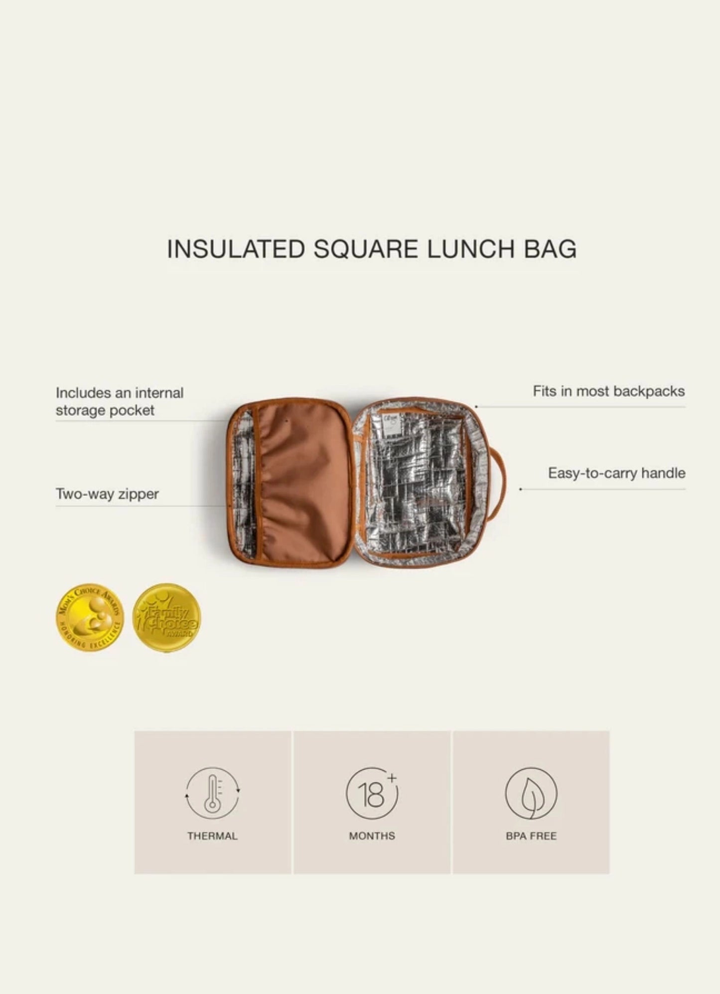 Thermal Classic Lunch Bag - Tiger