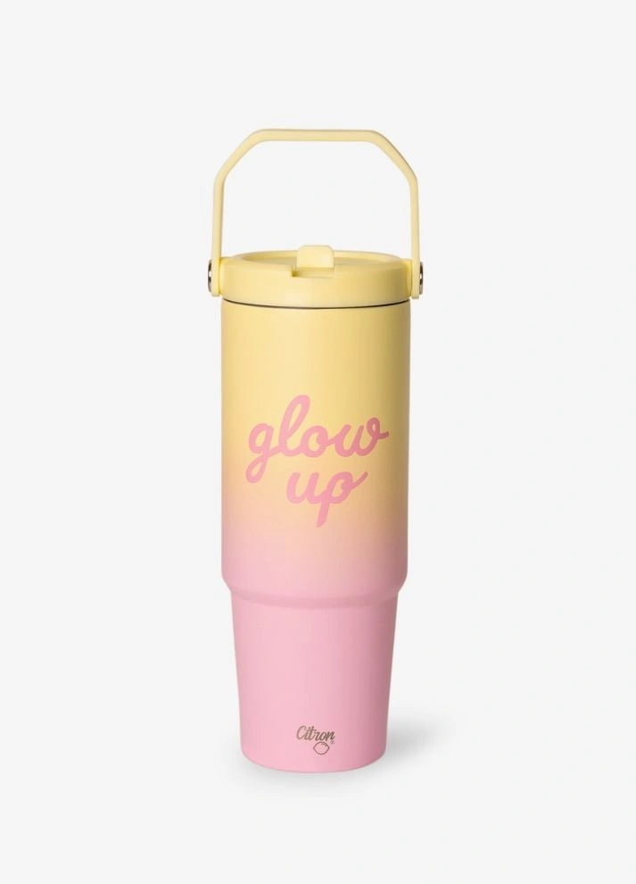 Insulated Tumbler 900ml - Glow Up Pink/Yellow