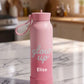 500ml Insulated Water Bottle - Glow Up Pink