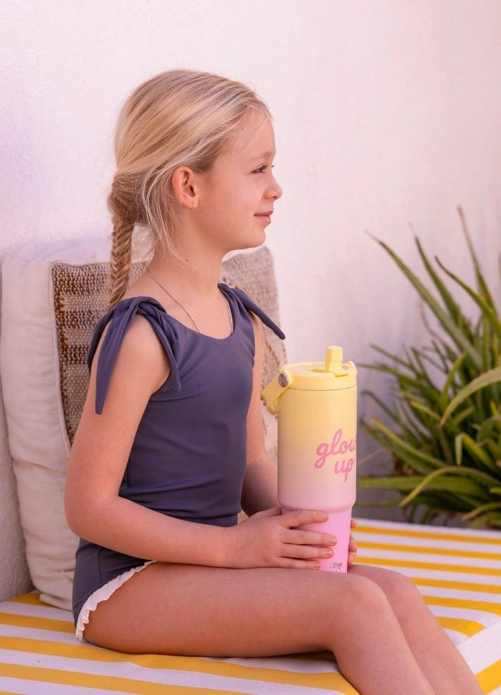 Insulated Tumbler 900ml - Glow Up Pink/Yellow