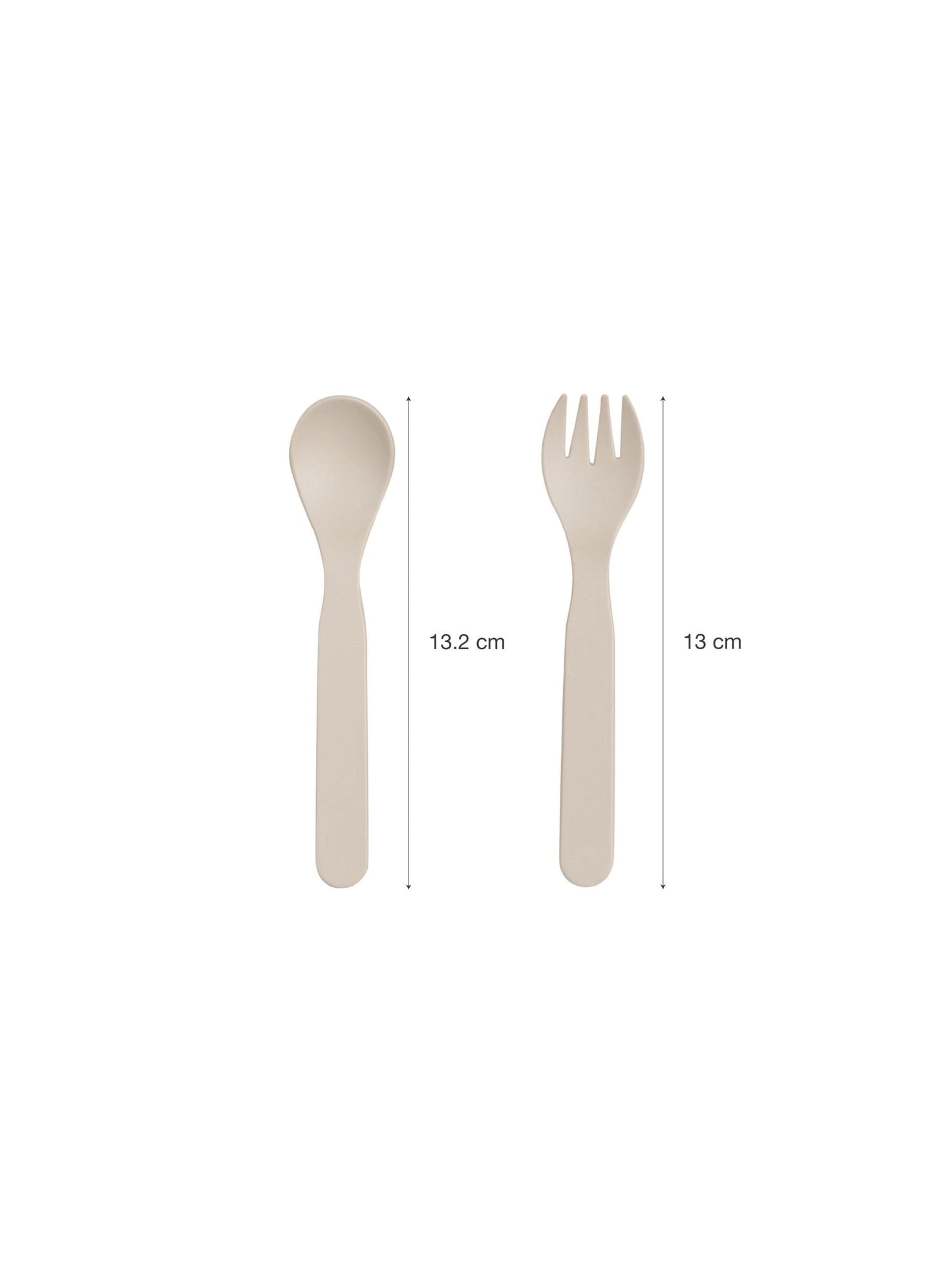 Eco Cutlery Set + Case in Pink/Cream