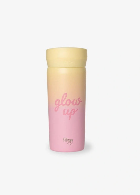 Travel Mug 450ml - Glow Up Pink/Yellow