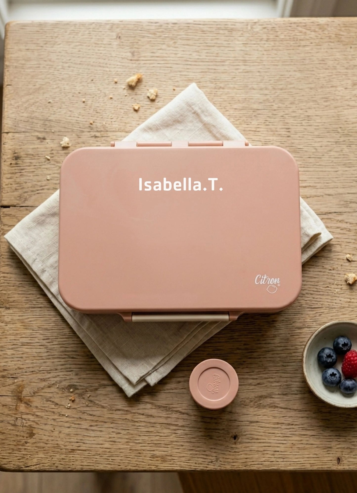 Tritan Lunch Box - Blush Pink