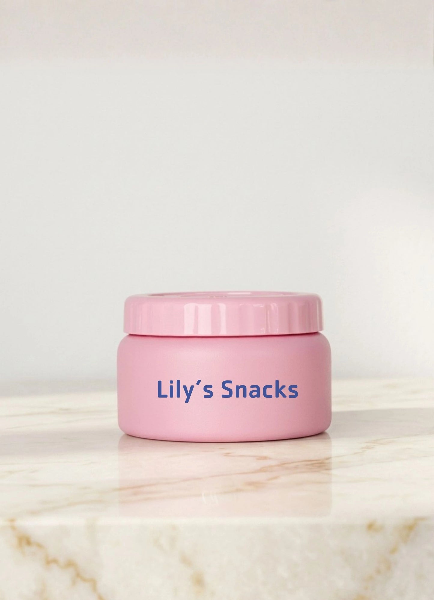 Insulated Food Flask 250ml - Baby Pink