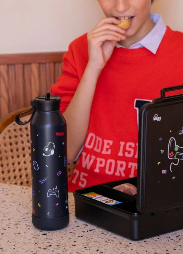 500ml Insulated Water Bottle - Gaming