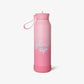 500ml Insulated Water Bottle - Glow Up Pink