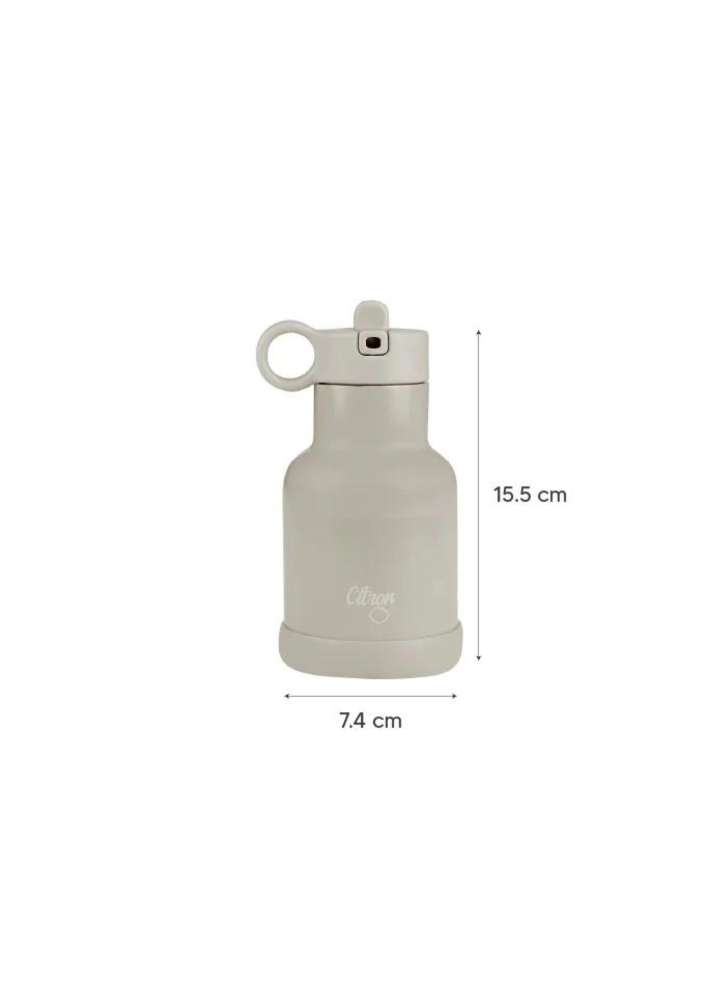 250ml Insulated Water Bottle - Lemon