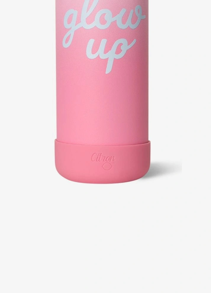 500ml Insulated Water Bottle - Glow Up Pink