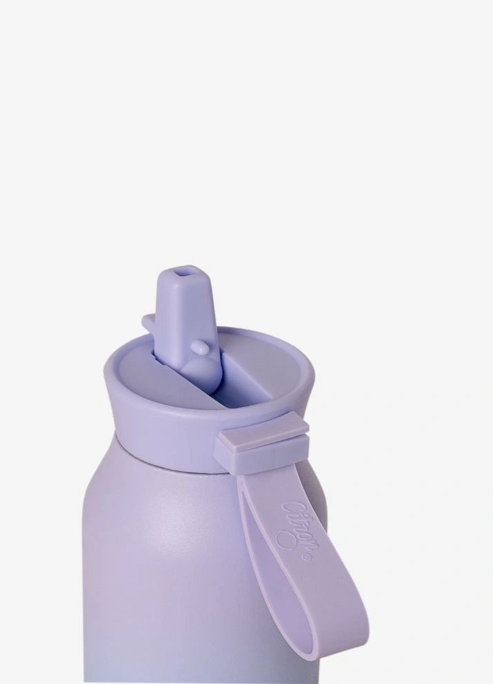 500ml Insulated Water Bottle - Glow Up Blue/Purple