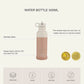 500ml Insulated Water Bottle - Dusty Blue