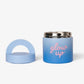 Insulated Food Flask 350ml - Glow Up Blue
