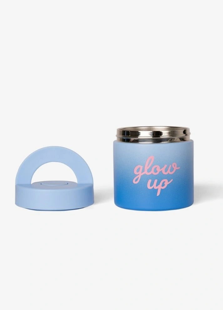 Insulated Food Flask 350ml - Glow Up Blue
