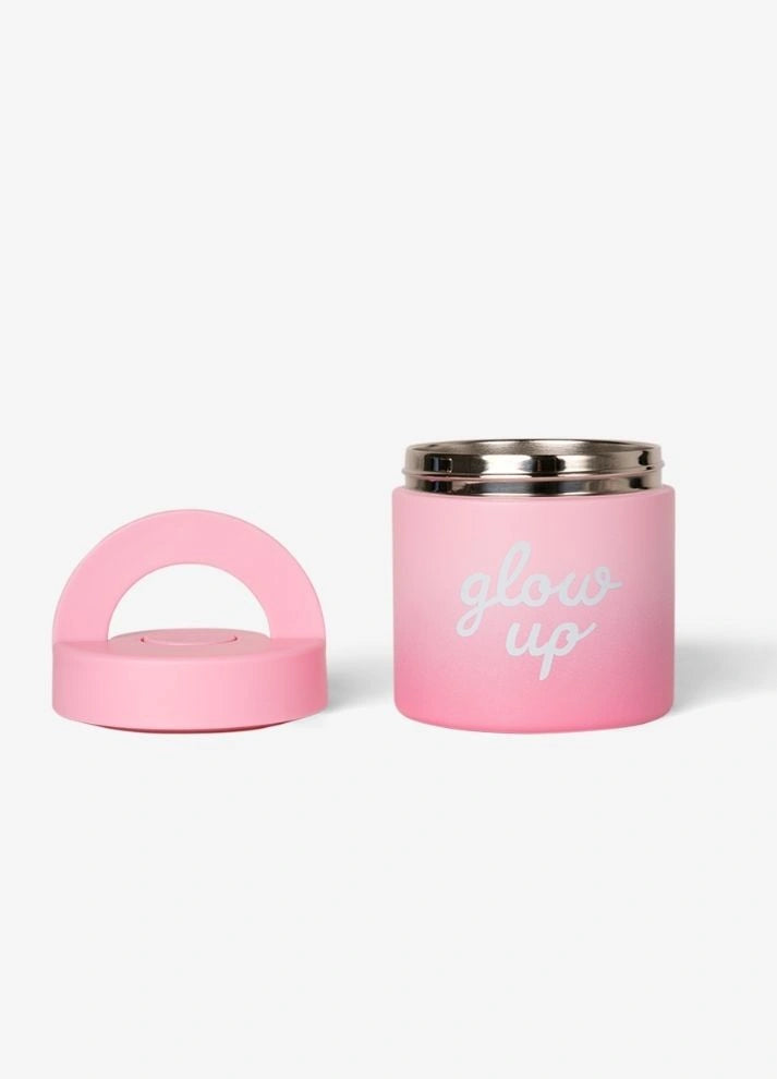 Insulated Food Flask 350ml - Glow Up Pink