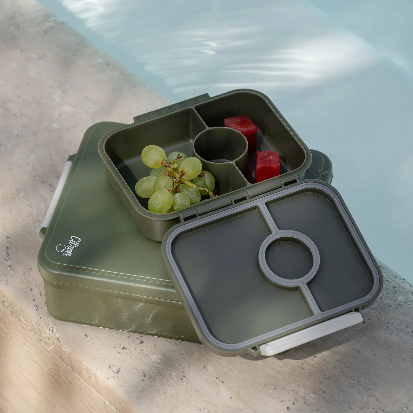 Snack Box Tritan Olive Green