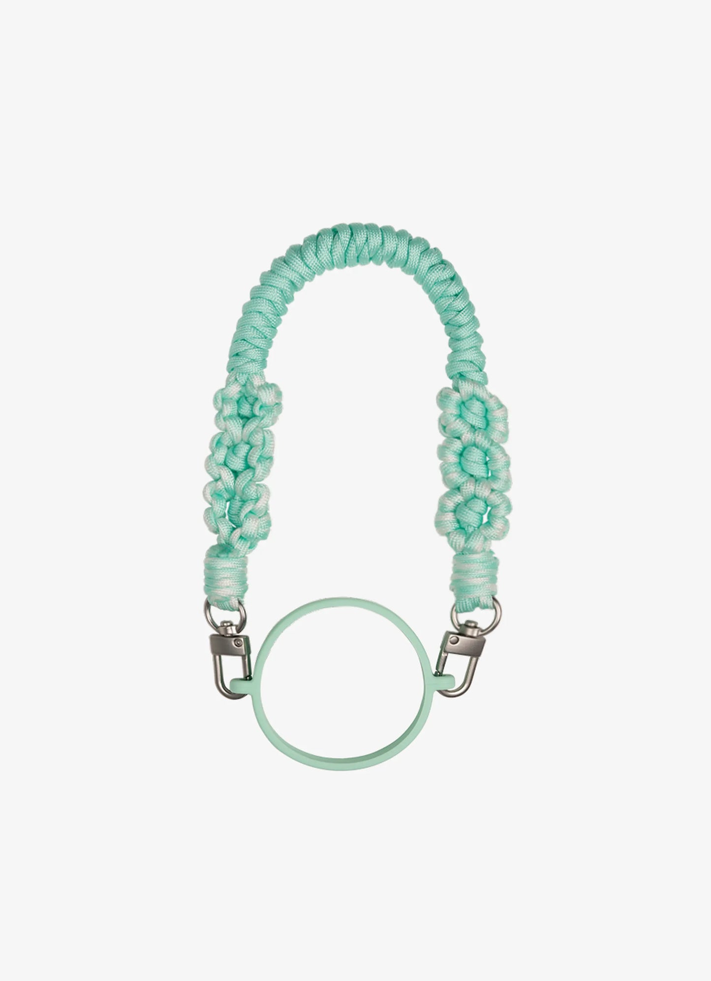 Woven Water Bottle Handle Strap - Mint Green