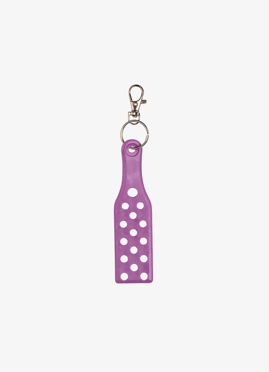 Keyring With Charms - Purple