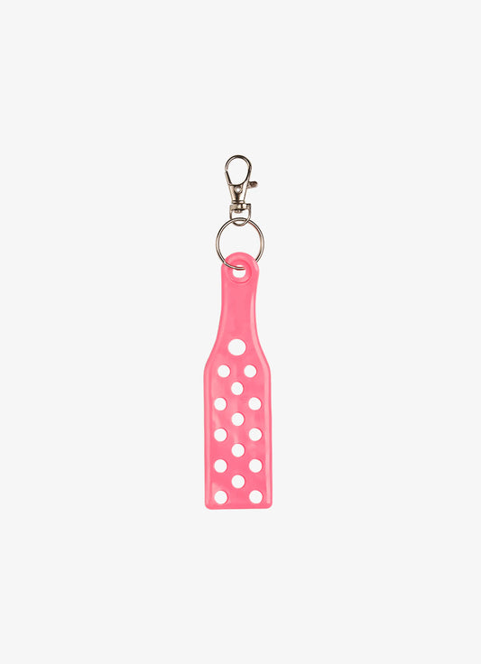 Keyring With Charms - Pink