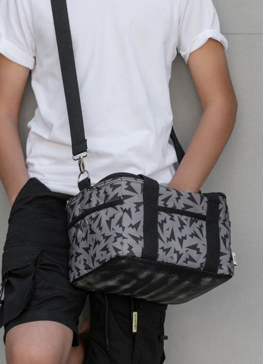 Insulated Picnic and Lunch Bag - Thunder Black