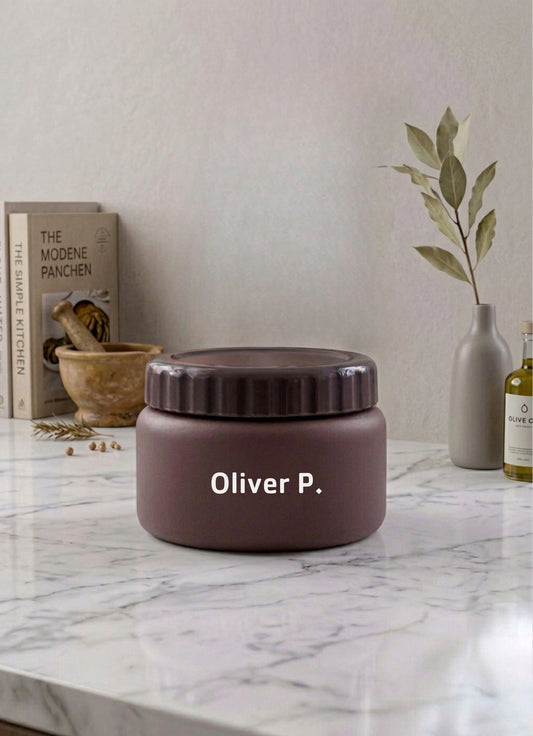 Insulated Food Flask 250ml - Plum