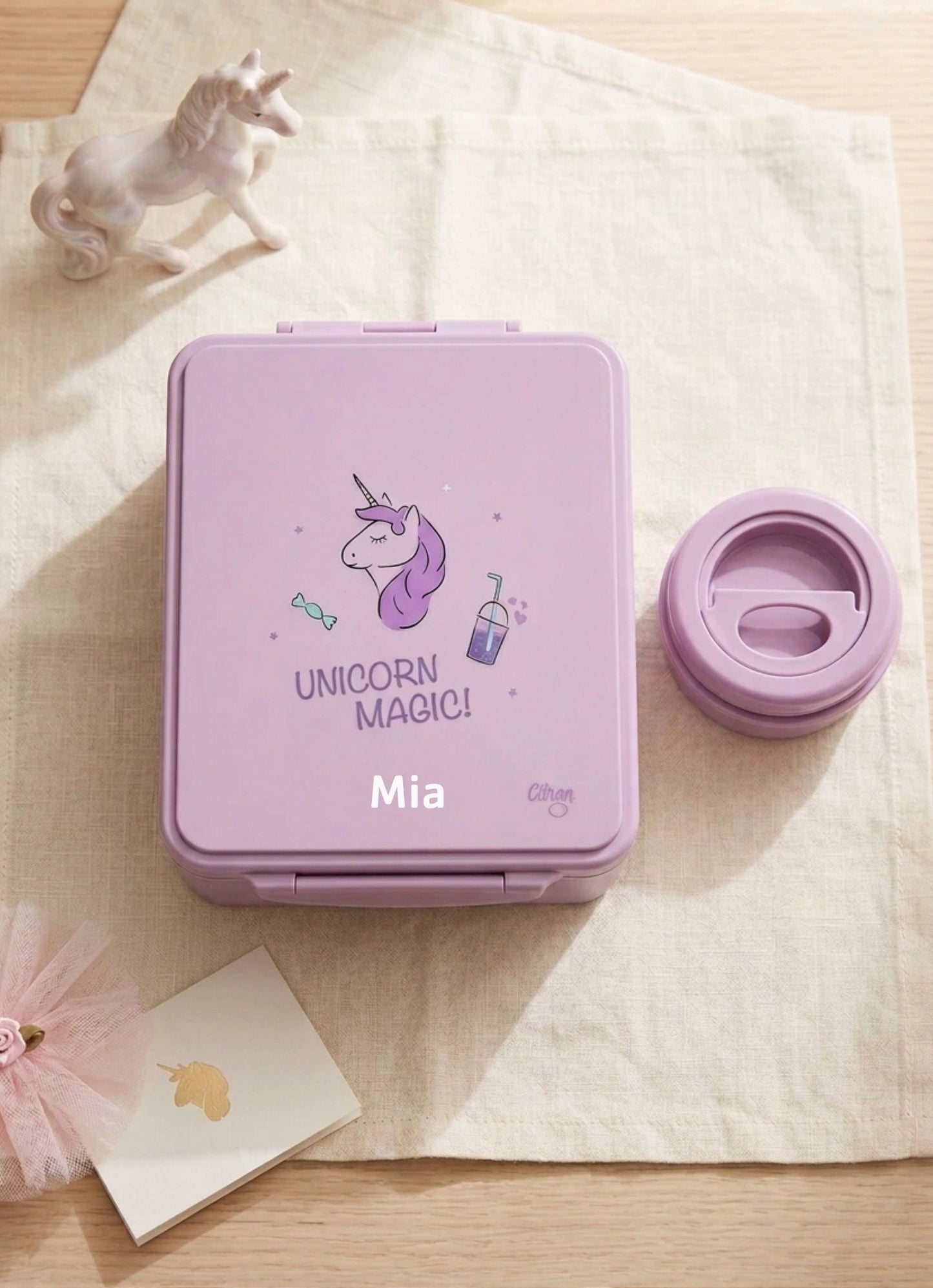 Grand Lunch Box - Stormy Unicorn