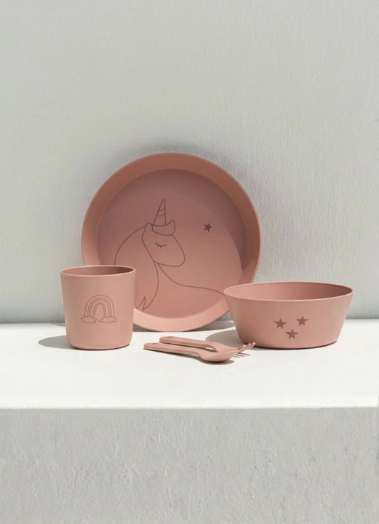 Eco Tableware Set - Unicorn