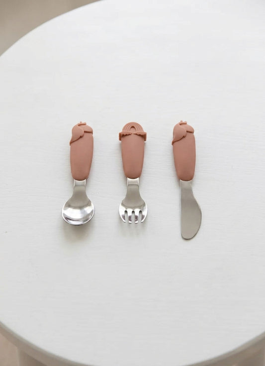 3-Piece Unicorn Cutlery Set