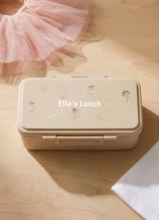 Rectangle Lunch Box - Ballerina