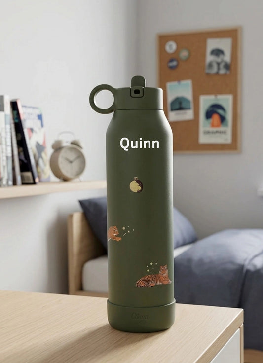 500ml Insulated Water Bottle - Tiger