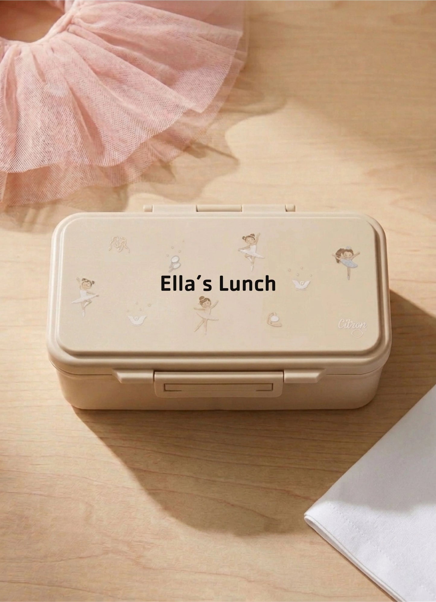 Rectangle Lunch Box - Ballerina
