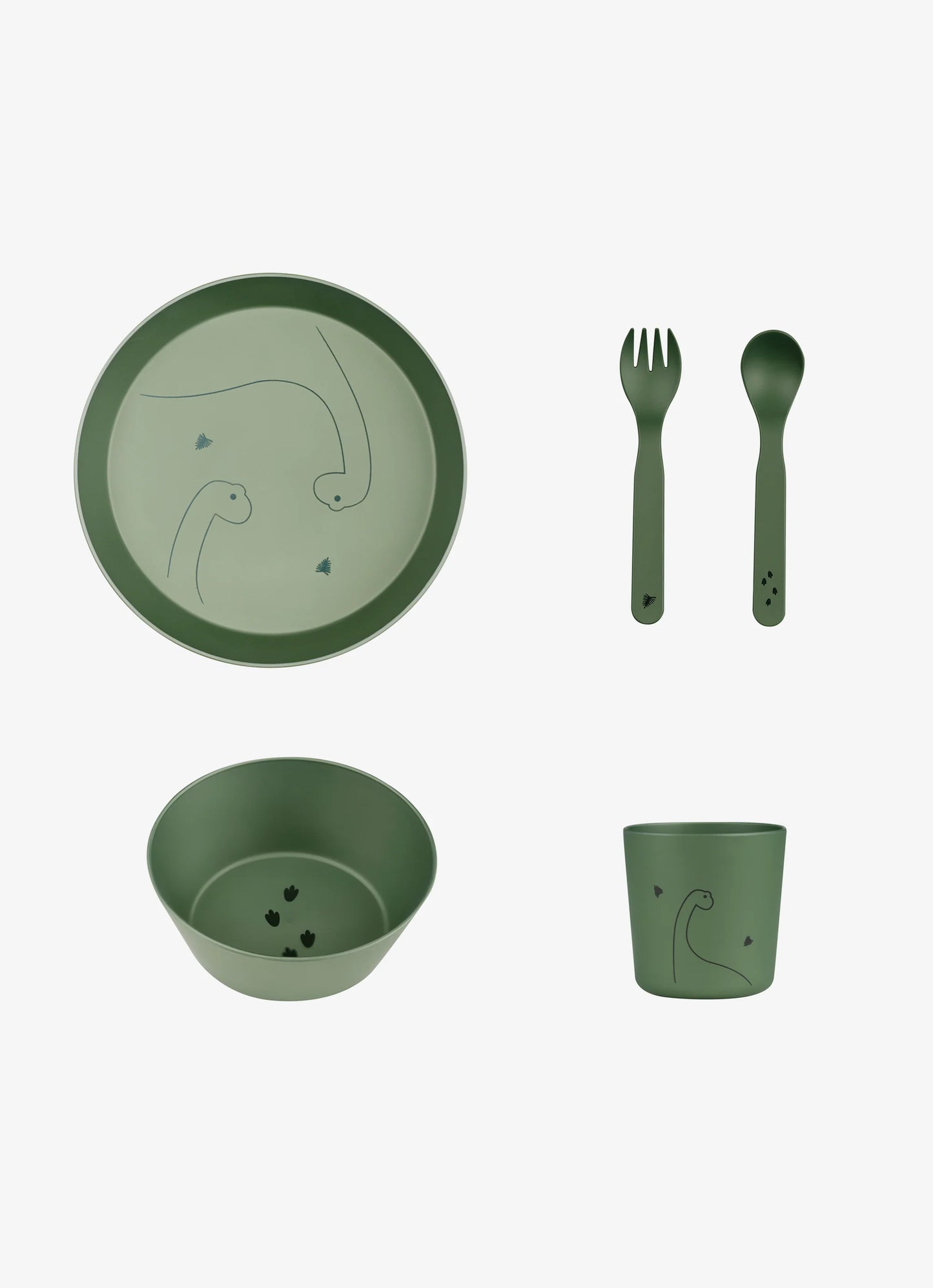 Eco Tableware Set - Dino