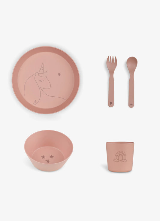 Eco Tableware Set - Unicorn