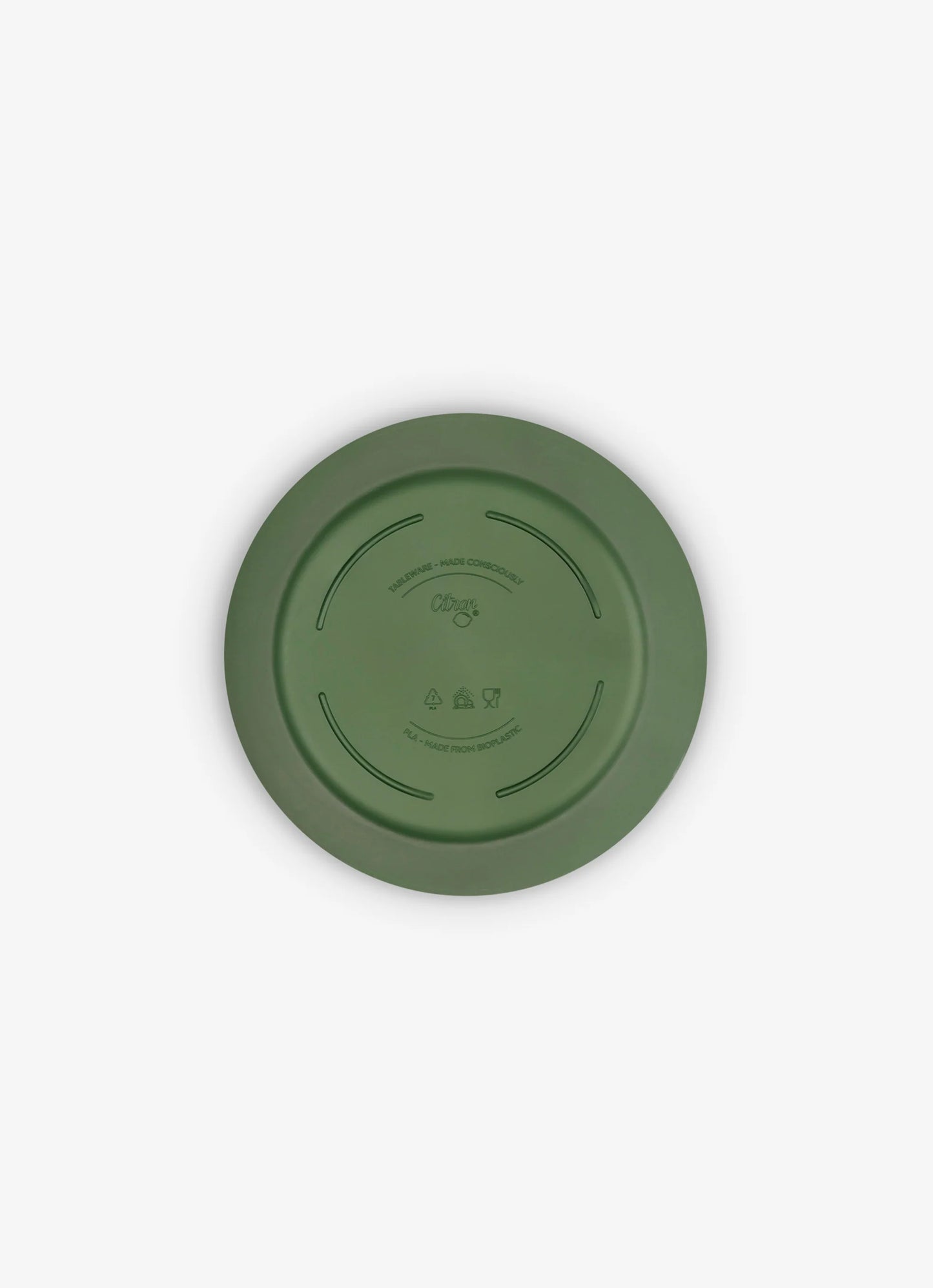 Eco Bowls Set of 4 in Green/ Cream