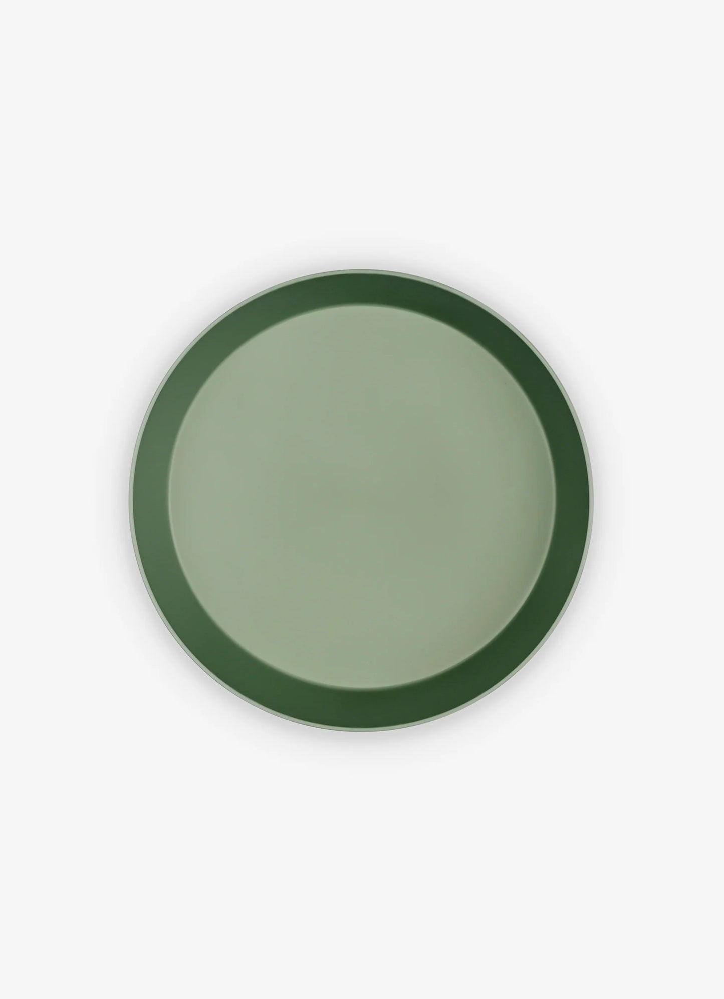 Eco Plates Set of 4 in Green/Cream