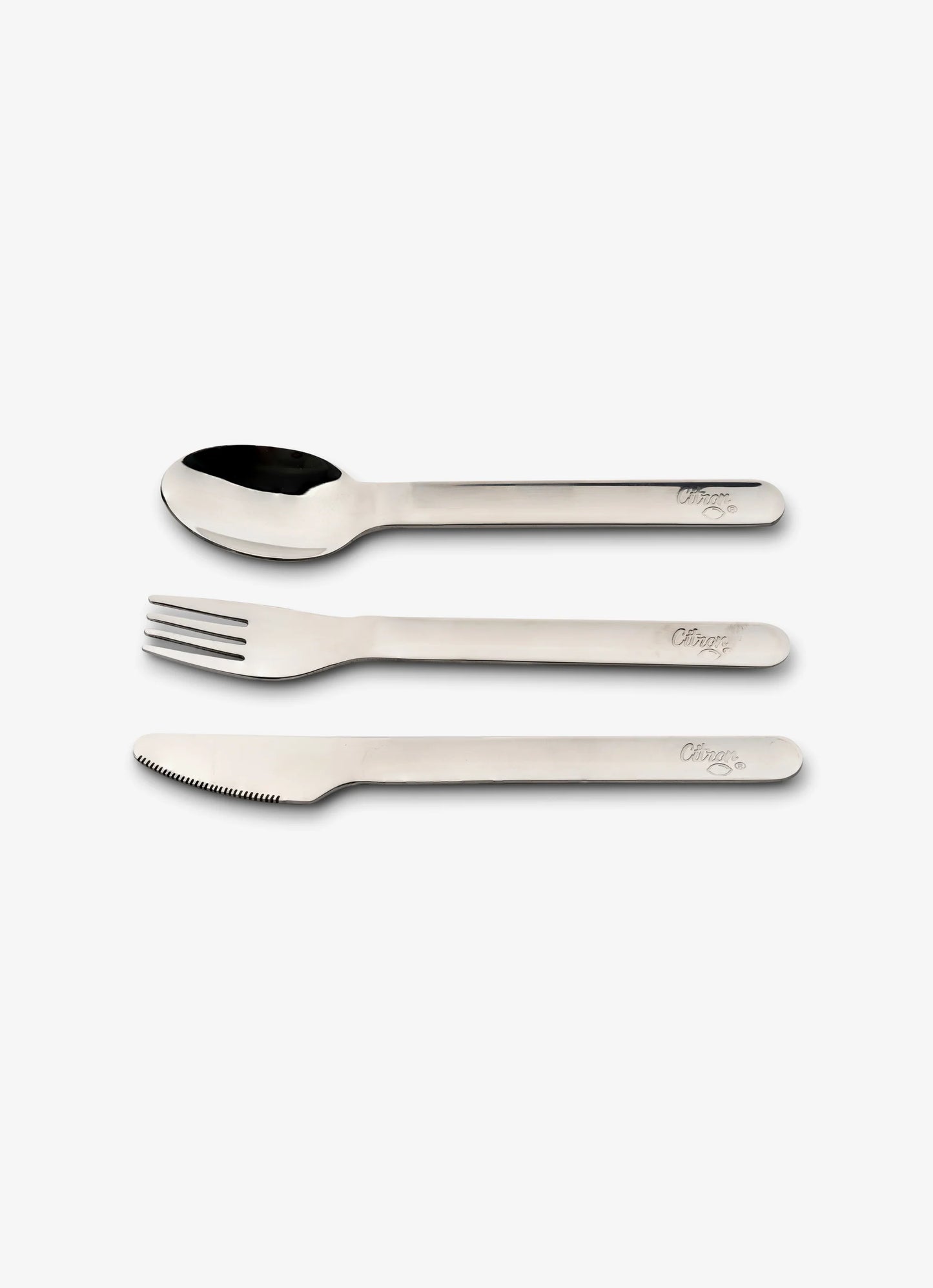 Cutlery Set with Silicon Case Dusty Blue