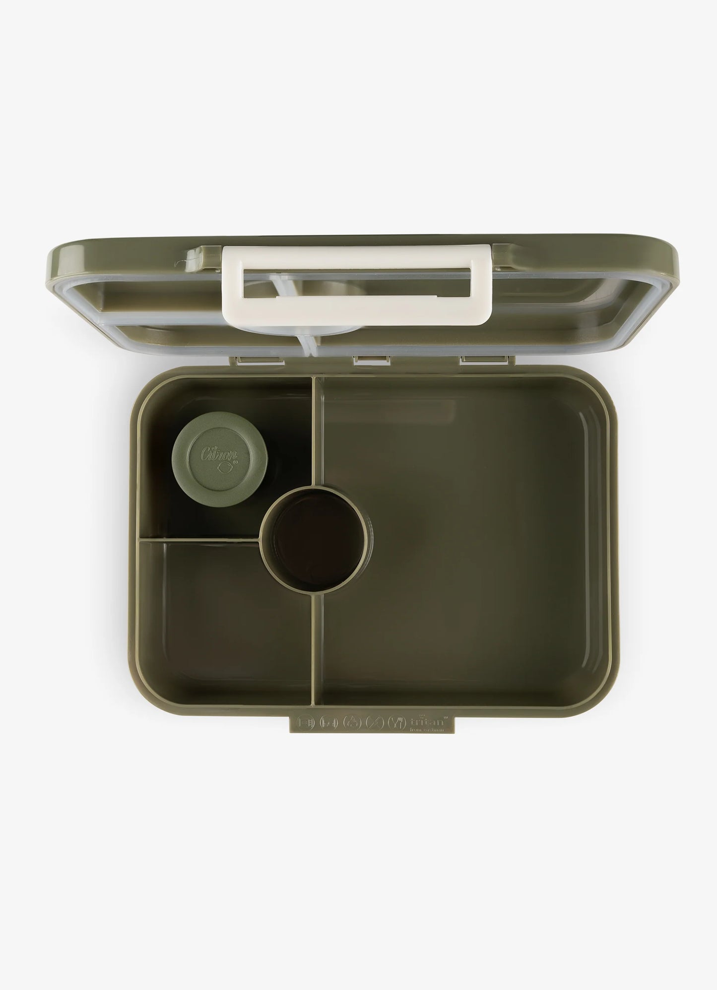 Lunch Box Tritan Olive Green