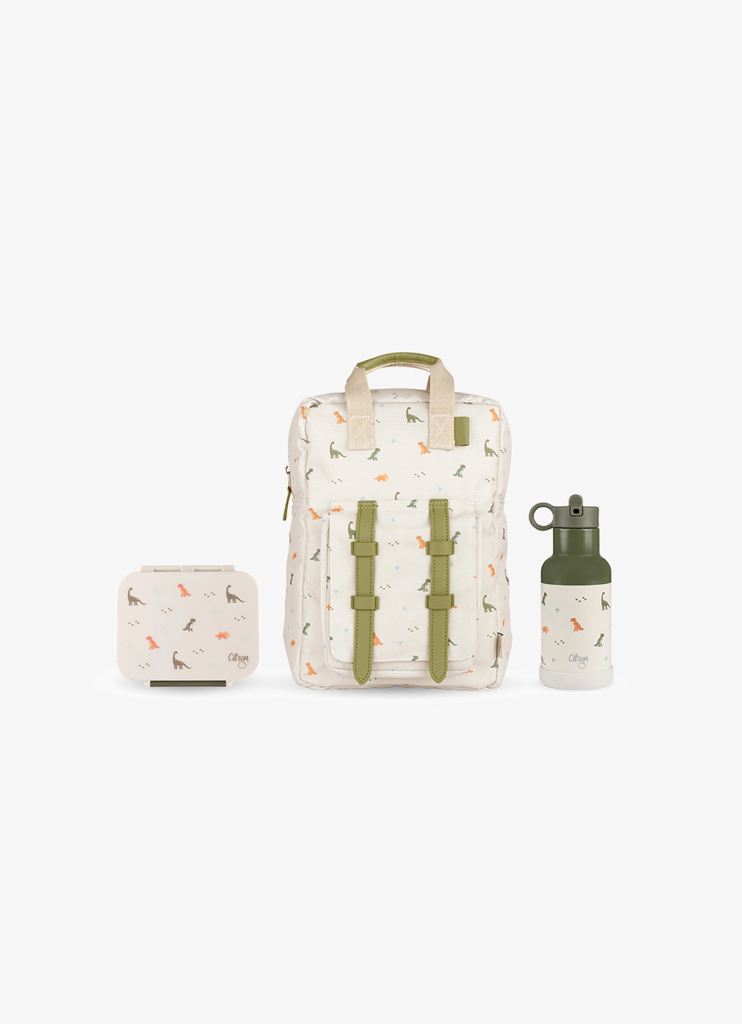 dino kid backpack set 