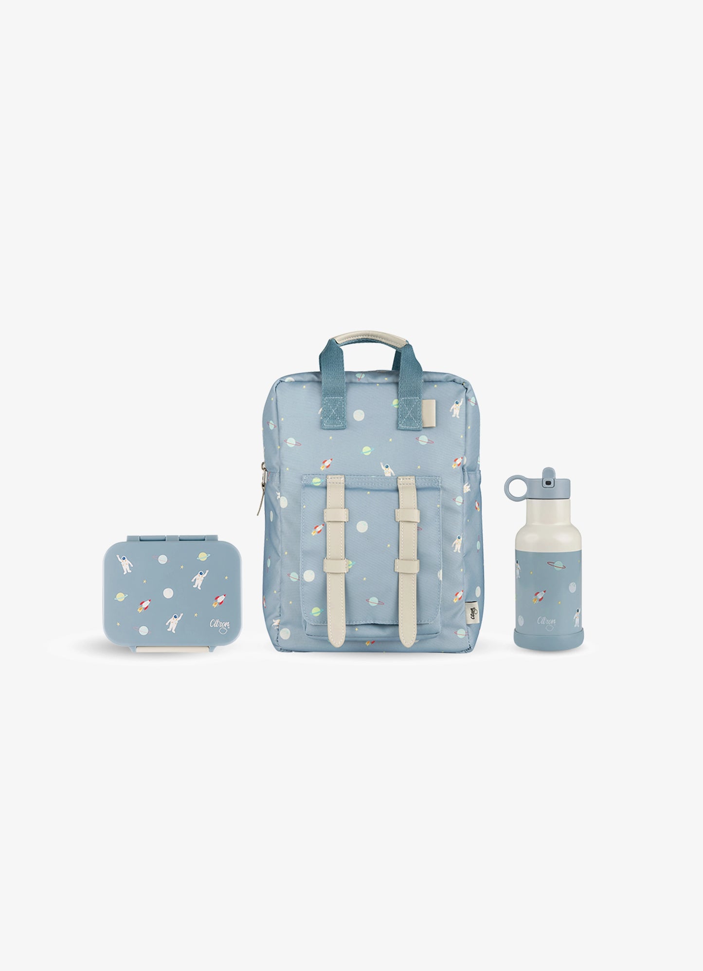 blue spaceman back to school set