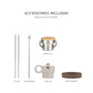 500ml Insulated Water Bottle - Brown