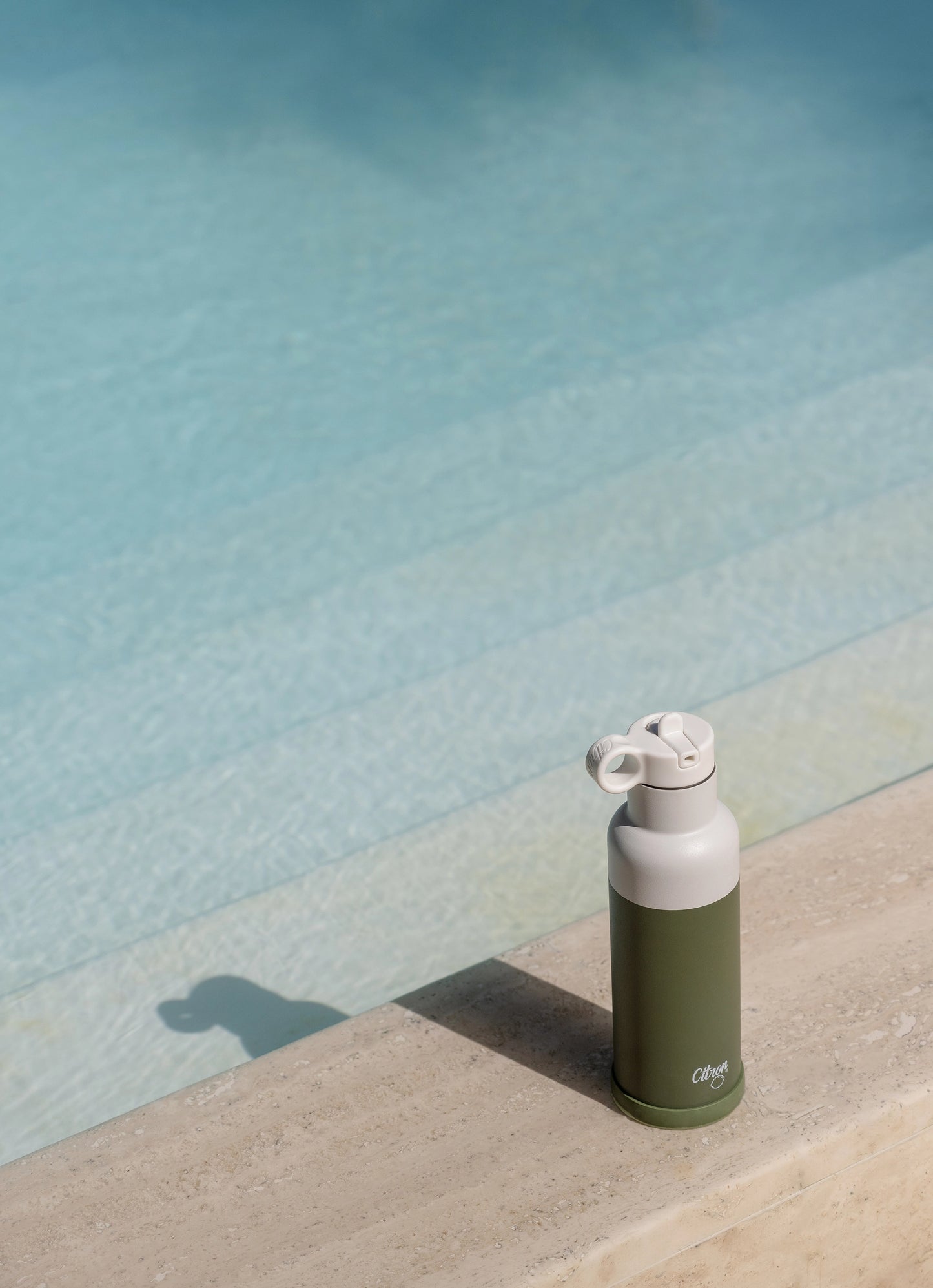 500ml Insulated Water Bottle - Green