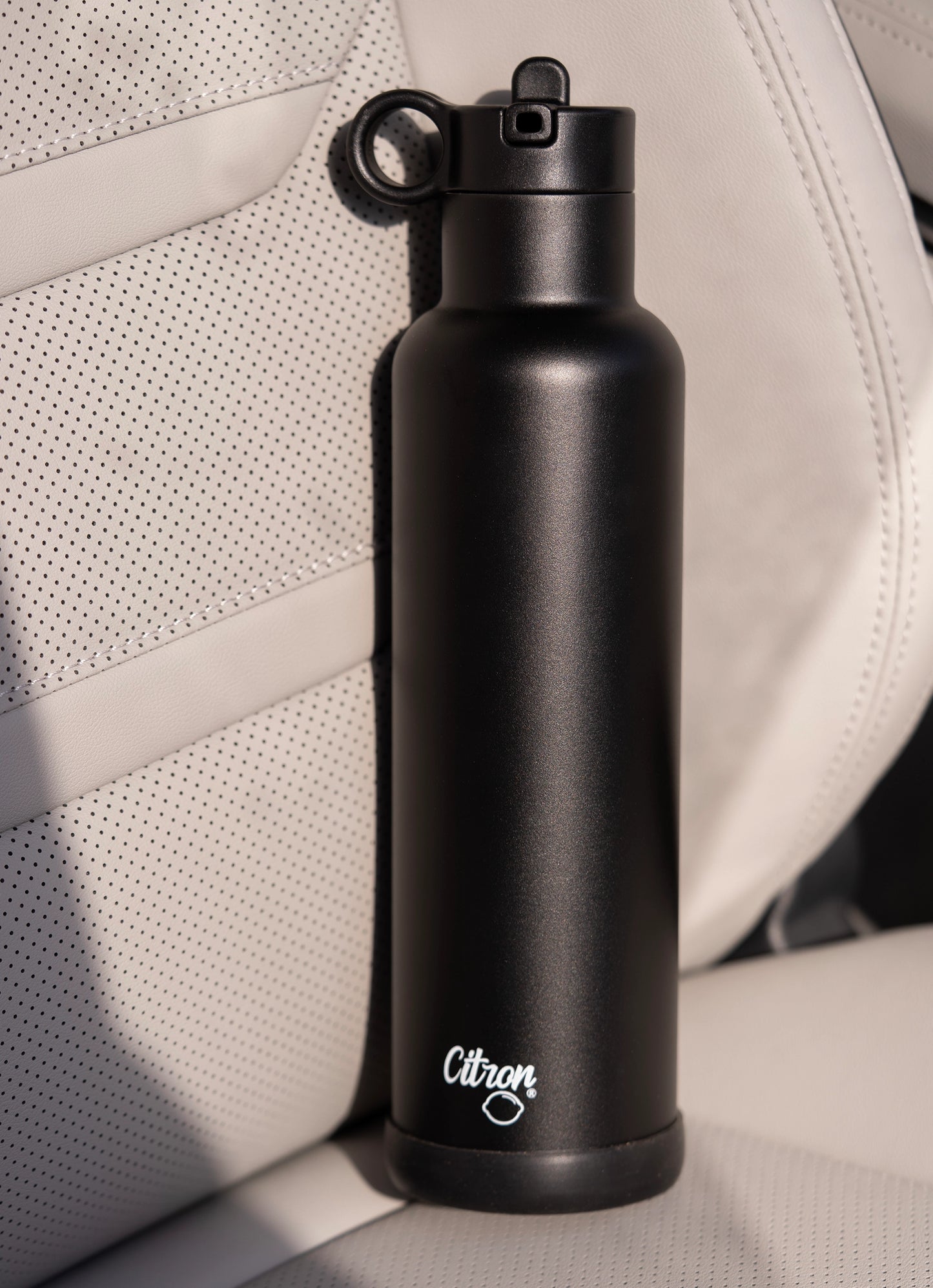 750ml Insulated Water Bottle - Black