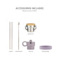 750ml Insulated Water Bottle - Purple