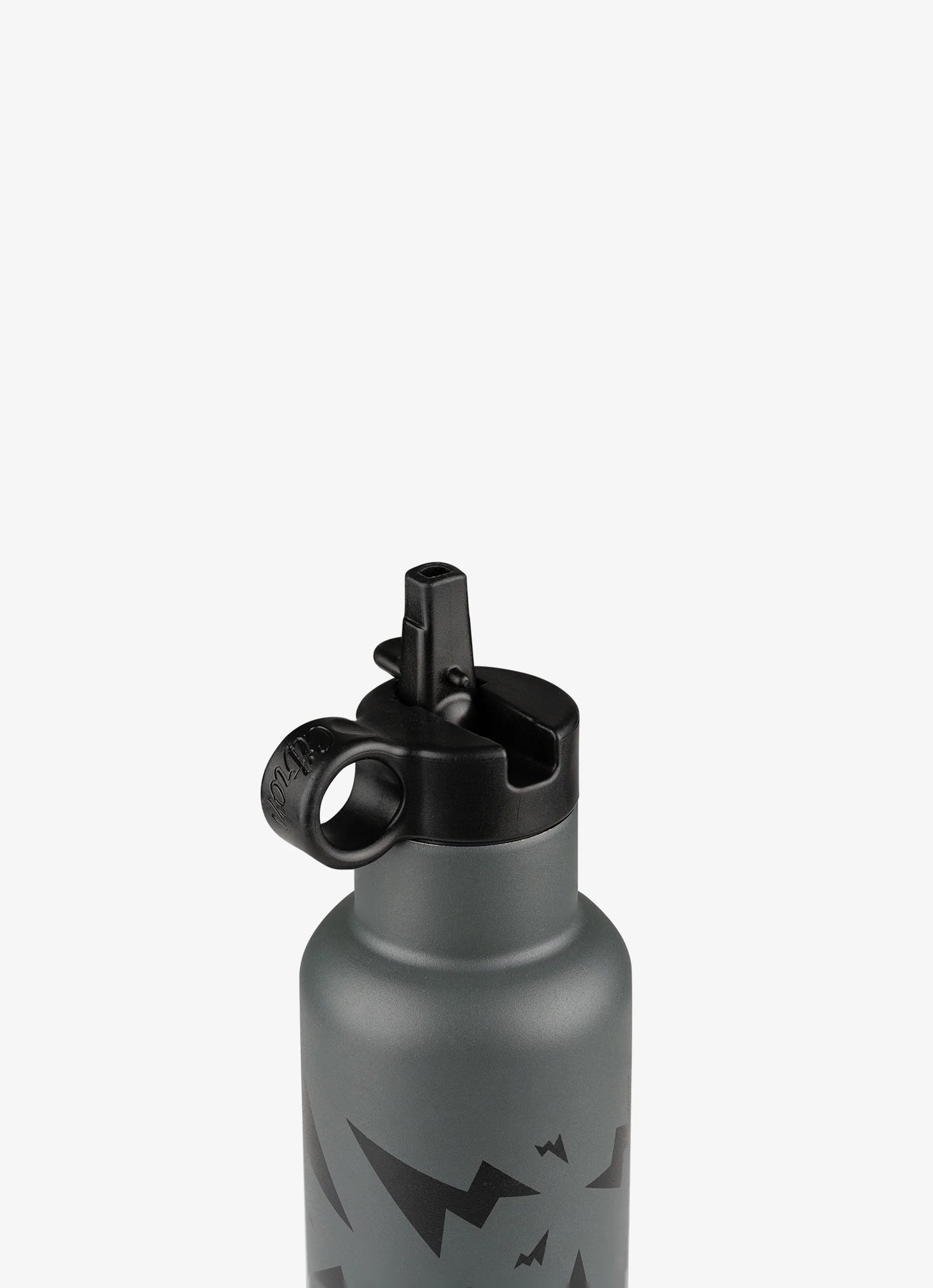 750ml Insulated Water Bottle Thunder Black